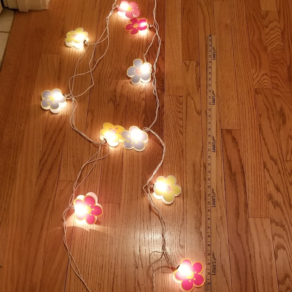 2 strands decorative flower blossom lights
